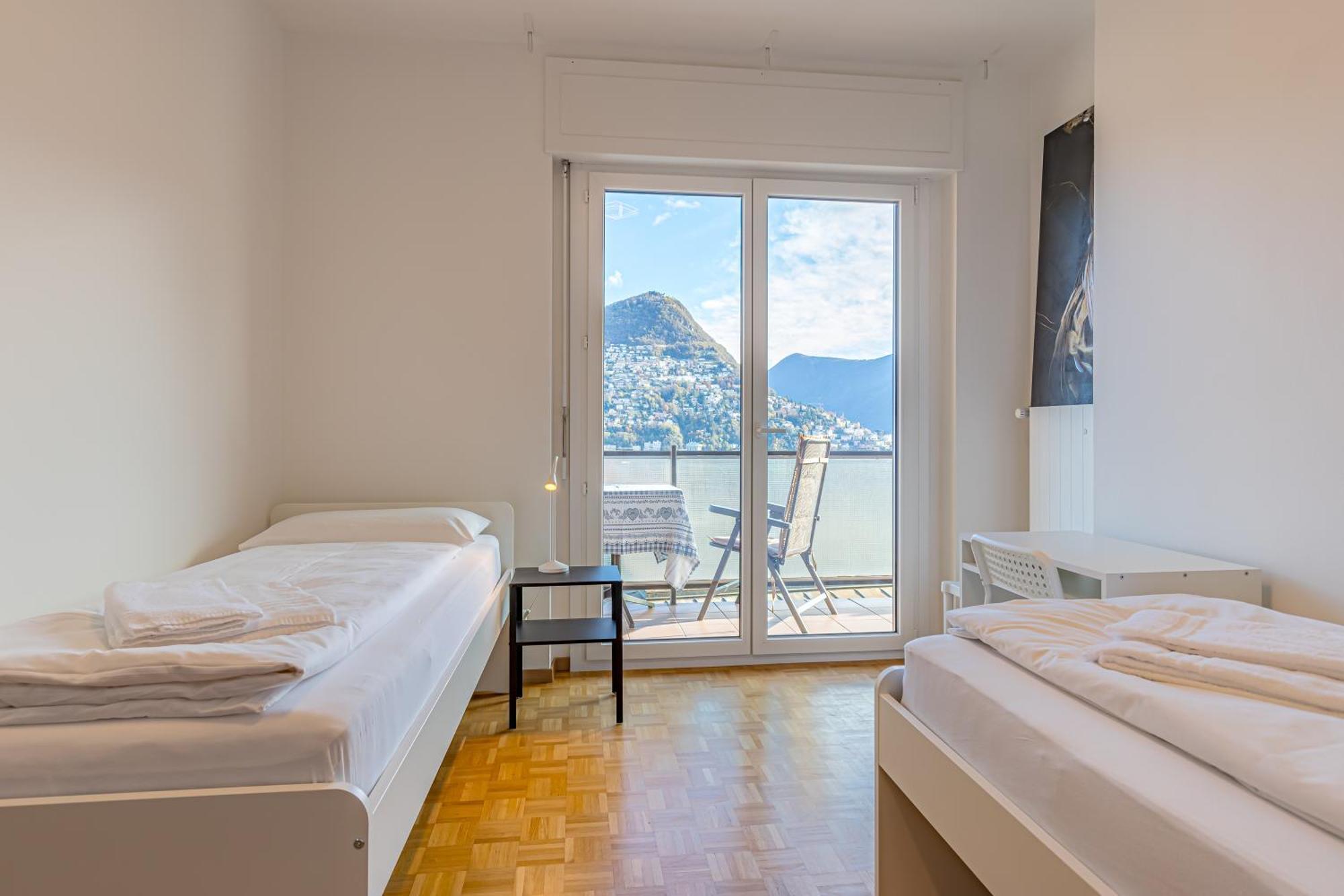 Appartement Imperial Of Lugano 4 With A Lake View Behind The Station And 10 Min From The Lake Extérieur photo