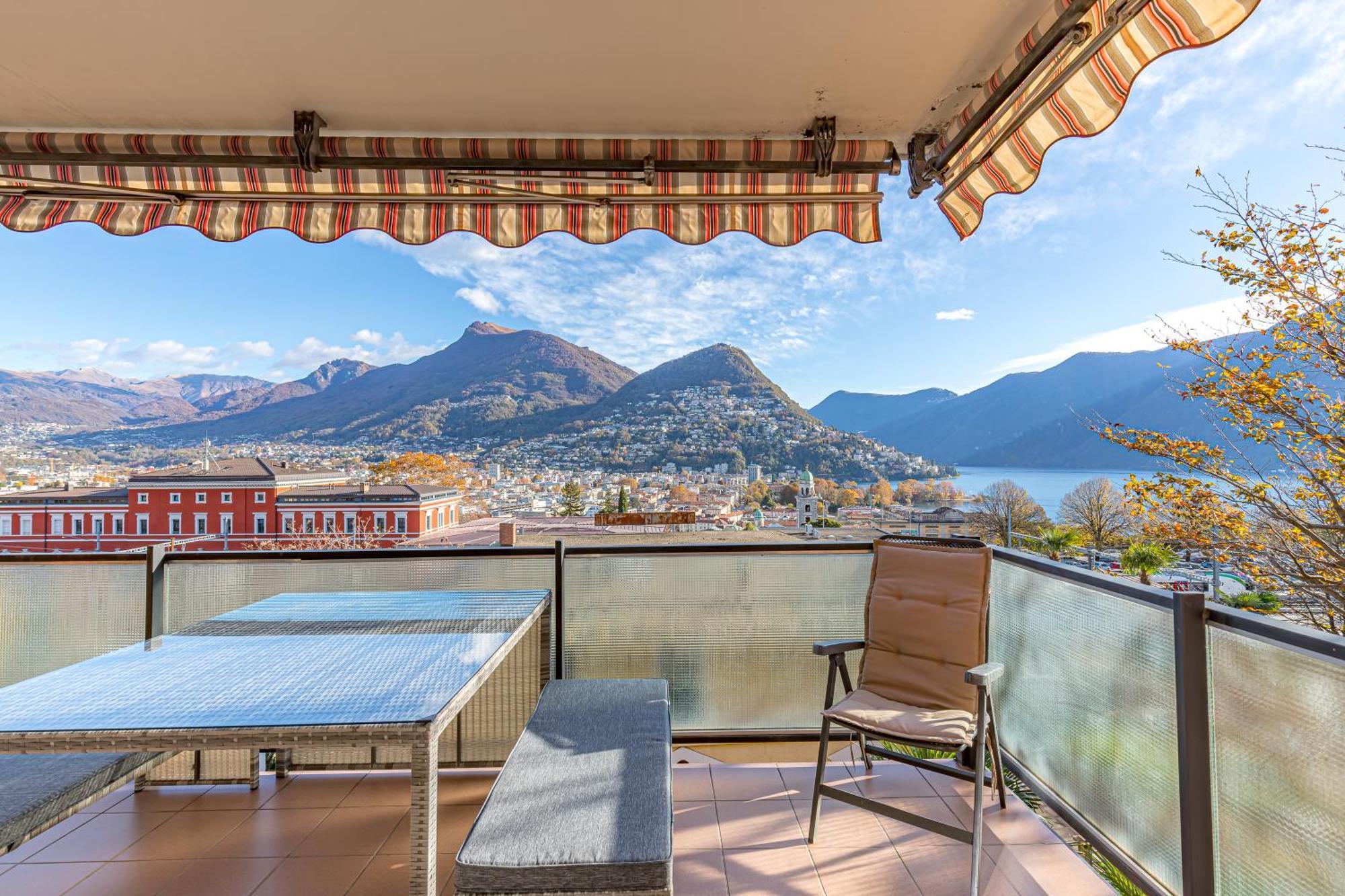 Appartement Imperial Of Lugano 4 With A Lake View Behind The Station And 10 Min From The Lake Extérieur photo