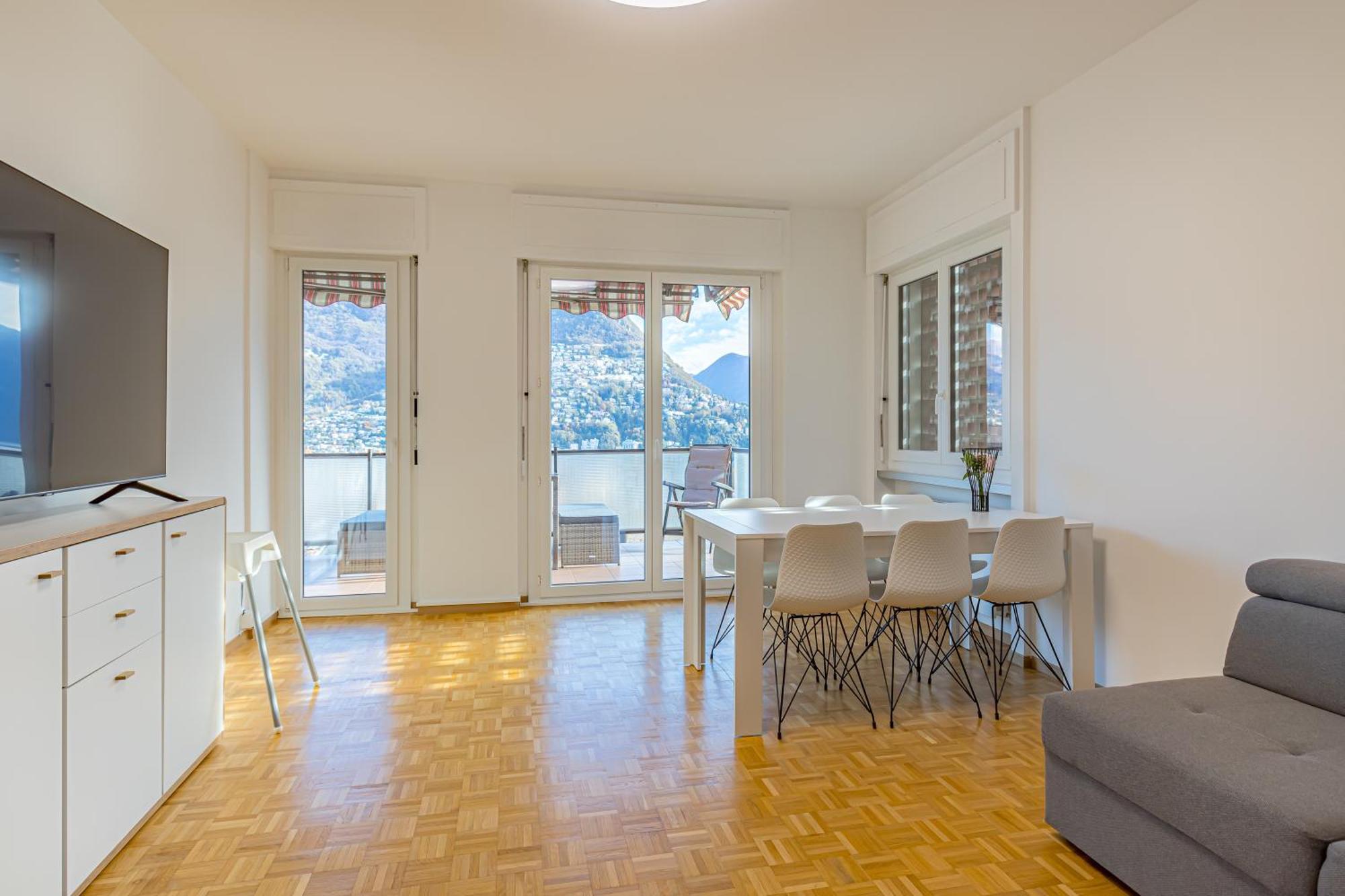 Appartement Imperial Of Lugano 4 With A Lake View Behind The Station And 10 Min From The Lake Extérieur photo