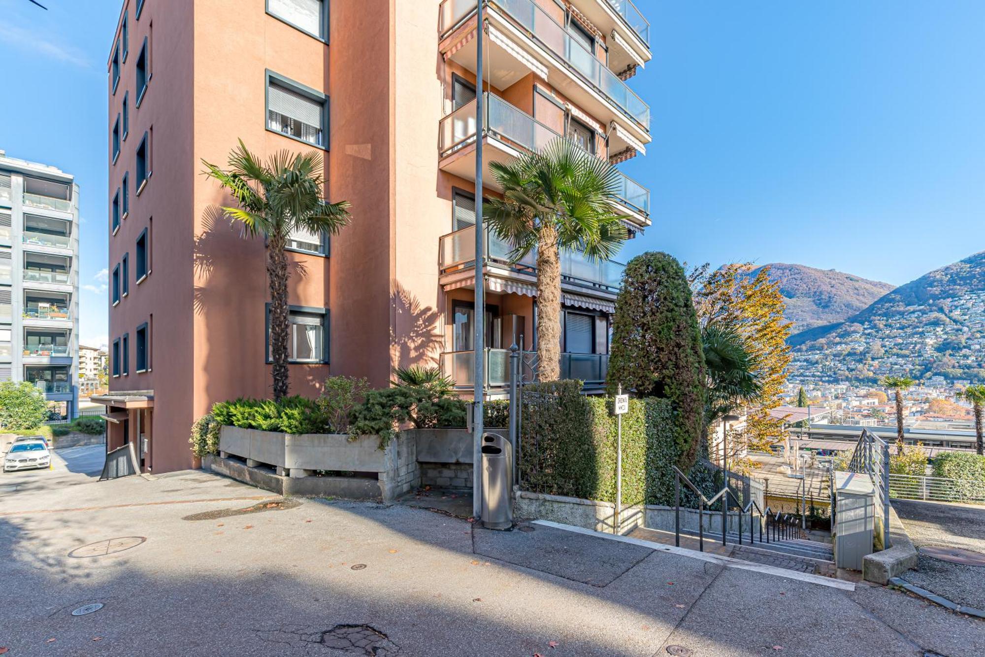 Appartement Imperial Of Lugano 4 With A Lake View Behind The Station And 10 Min From The Lake Extérieur photo