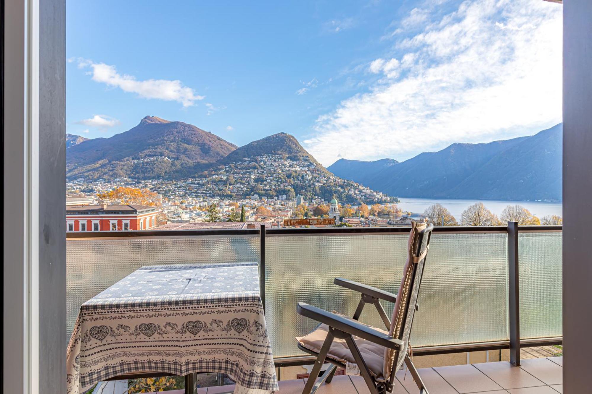 Appartement Imperial Of Lugano 4 With A Lake View Behind The Station And 10 Min From The Lake Extérieur photo